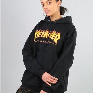 Thrasher Black Hoodie